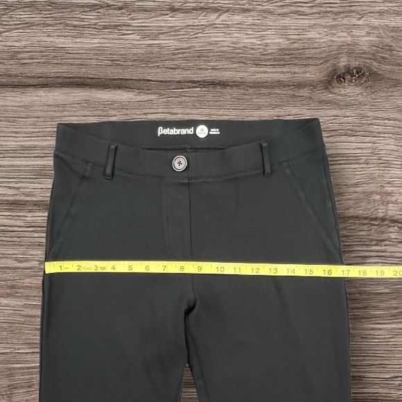 BETABRAND Classic Straight Leg Yoga Dress Pants Size M - Picture 13 of 16